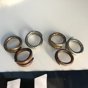 MAYA JEWELRY THREE METAL EAR WEIGHT COILS